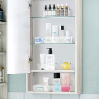 Boîtes de rangement transparentes en plastique, 25 pièces, pour maquillage, bijoux, gadgets, cuisine, chambre, salle de bain, bureau, organiseur de tiroir, séparateurs