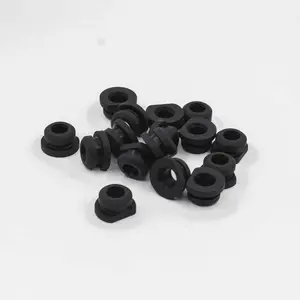 Weathering Resistant Wire Cable SBR Buna S Rubber Molded Grommets