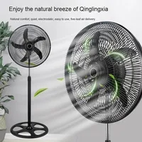 Ventilateur domestique oscillant vertical industriel de 18 pouces Ventilateur électrique de refroidissement par air à vent élevé trois en un en plastique