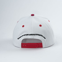 Nieuw Binnen 5 Paneel Ongestructureerde Snapback Baseball Caps Met De Hand Geborduurd Logo Op Oxford En Poplin Stof Dot Fruit Patronen