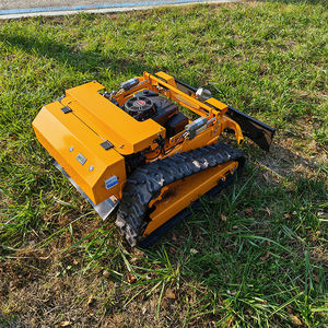 เครื่องตัดหญ้าแบบสายพานคุณภาพสูง ได้รับการรับรองมาตรฐาน CE สำหรับการเกษตร ใช้ได้ทั้งไฟฟ้าและน้ำมันเบนซิน ควบคุมด้วยรีโมทคอนโทรล - Product Image 5