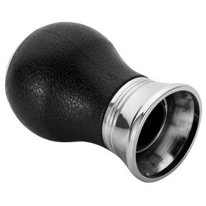 Palanca de Cambios para Toyota de 5 Velocidades, Cuero Ergonómico, Base Negra y Plateada - Product Image 2