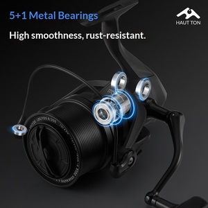 Mulinello da Pesca Haodun Long Casting 10000, Senza Giunture, Bocca Inclinata, per Mano Sinistra, Pesca in Mare, Ancora e Canna, Filo da Pesca all'Ingrosso - Product Image 2