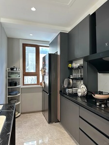 Mobile da <span class=keywords><strong>Cucina</strong></span> Prima in Legno Grezzo di Paulownia Giapponese Wabi Sabi, Anti-Deformazione, con Montaggio Manuale, per Casa <span class=keywords><strong>Zen</strong></span> e Sala da Tè - Product Image 4