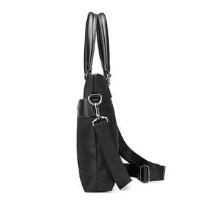 Sac à main d'affaires Oxford tendance, sacoche personnalisable avec logo, fermeture éclair, en nylon avec bandoulière, imperméable, grande capacité, pour ordinateur portable - Product Image 1