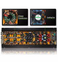 Teampie TP-7500.1D le vrai amplificateur de basshead amplificateur de basse variable amplificateurs de stabilité de 1 ohm