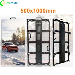 2020 nuovo Prodotto P3.91 Parete <span class=keywords><strong>Video</strong></span> A Led Ultra Sottile Led Cabinet Gigante Schermo A Led 500x1000mm Uso Commerciale - Product Image 6