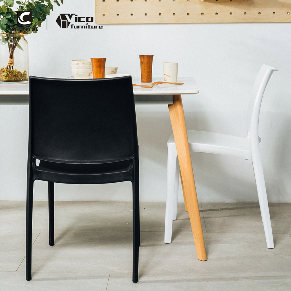 Китайский производитель, современный стиль, обеденный стул без рукавов с низкой спинкой
