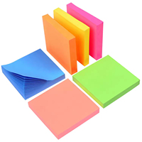 Ensemble personnalisé promotionnel Post bloc-notes en papier recyclé collant Bloc-notes Cube Pad