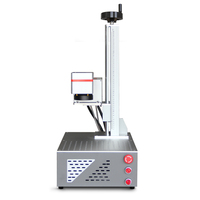 Machine de marquage laser UV portable de table 355 nm 5W avec source laser rotative JPT, refroidissement par air, nouvelle, prend en charge AI/LAS/PLT/DXF CNC