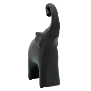 Statuetta di elefante in ceramica, ornamento per la decorazione della casa, bagno, ufficio, soggiorno, scultura decorativa - Product Image 2