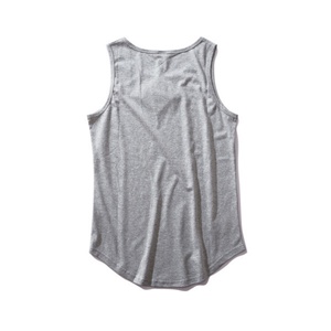 Men's Summer Street Style Must-Have Comfortable Short Vest Breathable Solid Color Tank Top Spandex/Cotton Puff Printed 3D - Product Image 4
