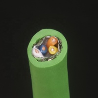 Cable de Bus Profinet Blindado SFTP, Ethernet Industrial de Par Trenzado, Altamente Flexible para Cables de Comunicación de Servidor en Cadena de Arrastre