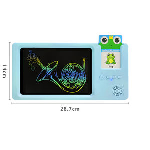 Planche à dessin LCD populaire 2023, Machine à cartes Flash pour enfants parlant <span class=keywords><strong>arabe</strong></span> anglais - Product Image 6