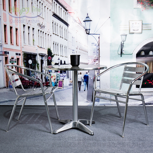 <span class=keywords><strong>Chaise</strong></span> empilable en <span class=keywords><strong>aluminium</strong></span> d'extérieur, mobilier <span class=keywords><strong>de</strong></span> café, <span class=keywords><strong>jardin</strong></span>, restaurant, mobilier moderne, chaises <span class=keywords><strong>de</strong></span> salle à manger pour événements - Product Image 6