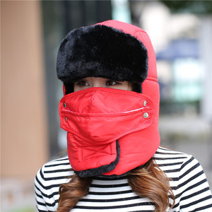 Blouson unisexe en fausse fourrure, pour homme et femme, couvre-chef chaud avec rabat, <span class=keywords><strong>Bonnet</strong></span> <span class=keywords><strong>russe</strong></span>, coiffe blonde - Product Image 5