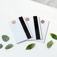 Tarjetas de Visita de PVC Transparente CR80 Personalizadas de Fábrica, Imprimibles, RFID NFC 13.56 MHz, Resistentes al Agua, Chip 1K, Ventana Transparente