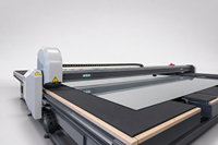 Machine de découpe de verre CNC3726 à chargement automatique, coupeur rotatif à 360°, table de rupture à flot d'air, épaisseur de coupe 3-19 mm, 150 m/min