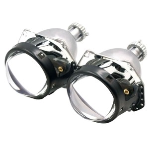 Lente de doble haz DAO de 2.5 pulgadas H1 halógena/xenón para actualización de faros delanteros de coche - Product Image 4