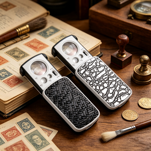 Loupe de Bijoutier Portable Extensible 30/60/90X, Loupe de Poche Grossissante pour l'Identification de Pierres Précieuses, Pièces de Monnaie, Timbres et Antiquités - Vente en Gros - Product Image 1