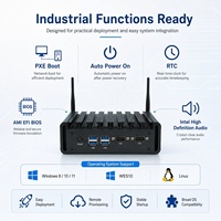 Lecteur multimédia sans ventilateur PC Intel Core I3-10110U DDR4 avec WiFi en option pour les écrans de menu numériques en magasin