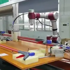 Robô jaka zu 18 coluna grande carga de pagamento, braço robô cnc picareta e lugar