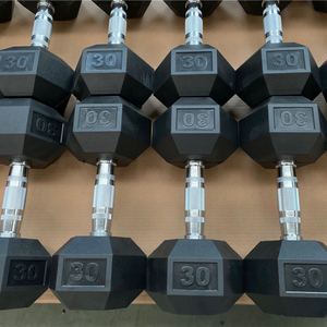 Bộ Quả Tạ Lục Giác Cao Su Bán Chạy Để Nâng Tạ Tập Gym - Product Image 3