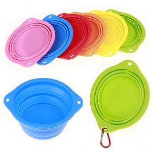 New Arrival Silicone Foldable Slow Feeding <b>Pet</b> Travel Bowl Portable Dog Bowl - Product Image 4