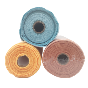 100% microfibre 180gsm serviette rouleau 25x25cm jetable voiture soin lavage chiffon pour séchage nettoyage déchirer chiffon personnalisable - Product Image 1