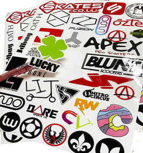 可打印乙烯基贴纸纸 A4 光面贴纸纸 哑光贴纸 210X297mm 小型企业定制包装 - Product Image 5