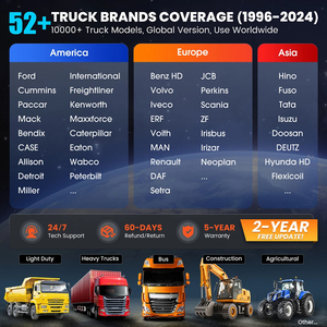 2024 출시 CRP129 HD 엘리트 24V 헤비 듀티 트럭 진단 스캔 도구 상업용 차량 HD OBD2 스캐너 - Product Image 5