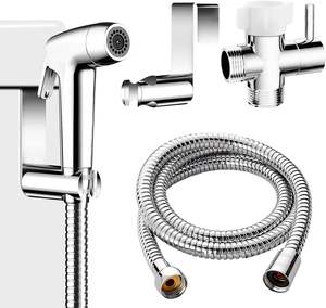 Pulvérisateur de bidet vertical portatif moderne en acier inoxydable 304 à bas prix, installation facile pour salle de bain - Product Image 1