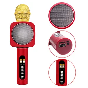 Amazon sıcak satış ve en ucuz ws1816 mikrofon hoparlör kablosuz hoparlör içinde iyi ses kalitesi içinde 7 renk led ışık