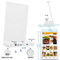 Tablette Android 15,6 pouces RK3576S, écran tactile FHD, 4 Go 64 Go, WiFi6, Ethernet 5.4, affichage commercial