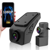 Meilleure Vente : Caméra de Tableau de Bord 1080P Double Objectif Avant et Arrière, Enregistreur DVR de Voiture avec Surveillance de Stationnement 24H, Boîte Noire de Véhicule, Enregistreur de Conduite