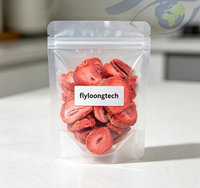 Tranches de fraises lyophilisées en vrac, 100% naturelles, pour la pâtisserie, les céréales, les garnitures de yaourt