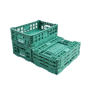 Caisse en plastique pliable PP 600*400*140 à prix abordable, panier en plastique pliable - Product Image 1