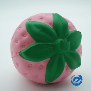 Slow Rising Cream Scented Strawberry Squishy Anti Stress Toy for Boys and Girls Fun Hand Wrist Squeezing Ball Promotional Toy - Product Image 5