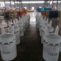 Transformateur monophasé 13,8 kV/240 V, type 1, à montage sur socle, ONAN Dyn11, 5 kVA, 10 kVA, 1500 kVA