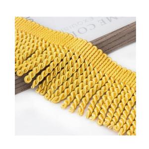 9 centimetri <span class=keywords><strong>tenda</strong></span> di pizzo bullion fringe bordo di spessore cavo di divano di spessore fila torsione del merletto di formato di larghezza intorno 9-10cm 11.5-12 metri/fascio - Product Image 2