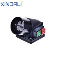 Interrupteur à bouton-poussoir à ressort à double commande étanche IP45 XDL11B 10A 220V