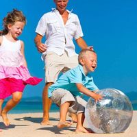 Vente chaude En Plein Air enfants pvc bouée gonflable eau piscine bain jouet eau ballon de plage