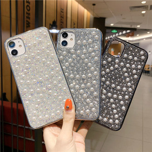 Funda de teléfono con espejo de <span class=keywords><strong>cristal</strong></span> de Diamante, para Iphone 12 pro 11 pro max, venta al por mayor de fábrica - Product Image 3