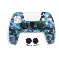 Data Frog pour PS5, coque de protection en silicone antidérapante, accessoires pour manette de jeu Playstation 5, protection de la manette