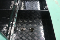 Réservoir de carburant pour camion avec boîte à outils en tôle diamantée, coffre de rangement auxiliaire verrouillable, vente en gros, directement de l'usine OEM