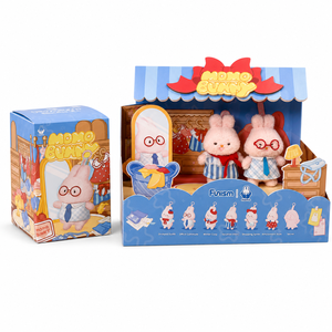 Caja Sorpresa de Peluche Momo Bunny Vital Wardrobe Original al por Mayor, Figuras de Dibujos Animados Populares, Lindos Colgantes para Bolsos, Coleccionables Adorables - Product Image 2
