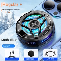Ventilateur de refroidissement mobile pour téléphone, radiateur magnétique à semi-conducteurs, charge sans fil, radiateur de téléphone portable pour écran numérique