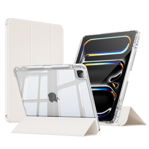 Étui magique en PU pour tablette <span class=keywords><strong>ipad</strong></span> Pro 5e <span class=keywords><strong>génération</strong></span> pour enfants <span class=keywords><strong>Ipad</strong></span> Pro 11 pouces 2024 veille/réveil automatique étui souple en TPU <span class=keywords><strong>Smart</strong></span> <span class=keywords><strong>Cover</strong></span> - Product Image 3