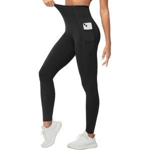 Pantalons de yoga pour femmes FOXA, taille haute, avec poches, leggings de sport pour l'entraînement - Product Image 3