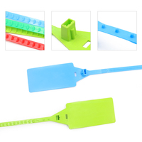 Sceau en plastique PN-PS2008, sceau de sécurité en plastique, sceau en plastique détachable pour services de messagerie